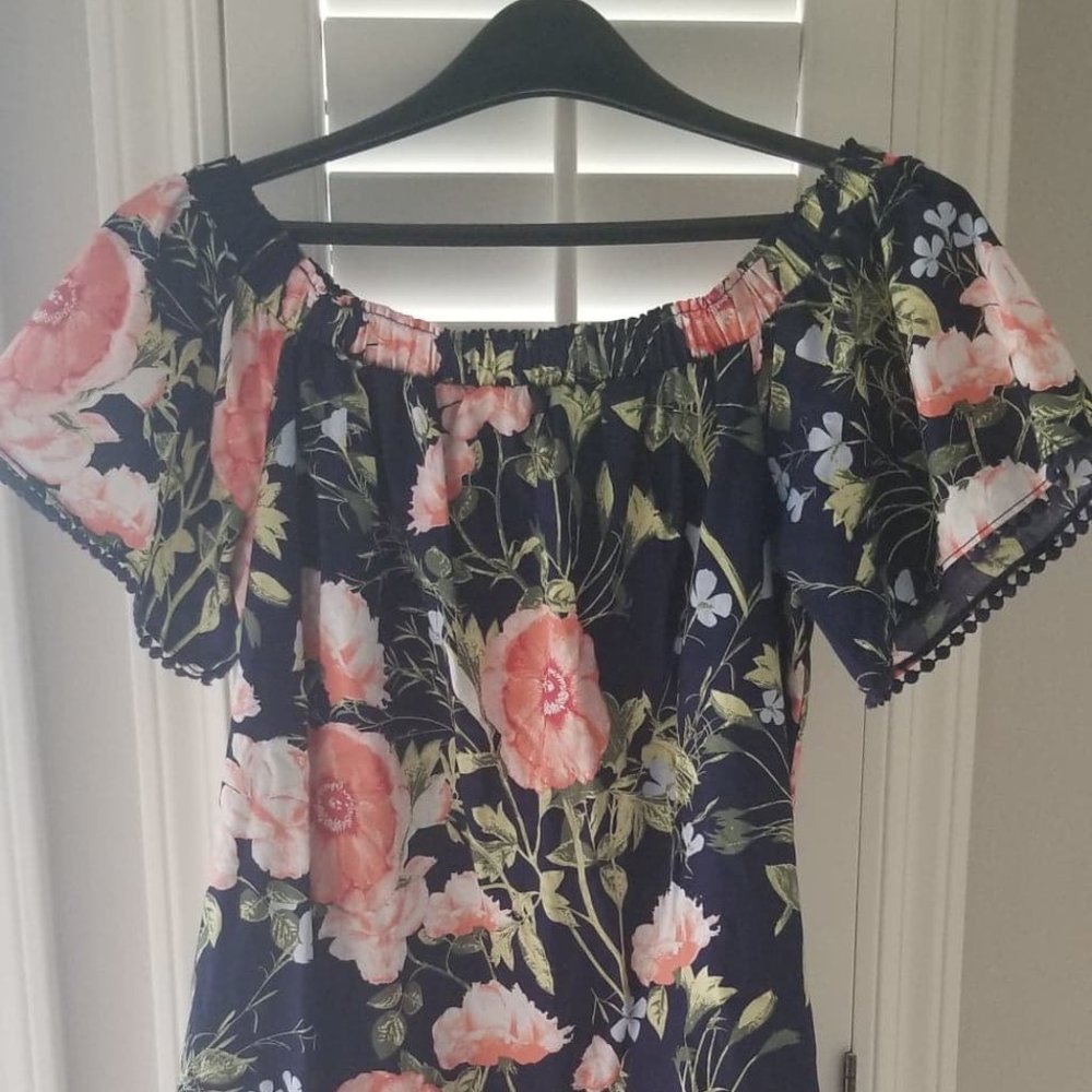 Off the shoulder dress
